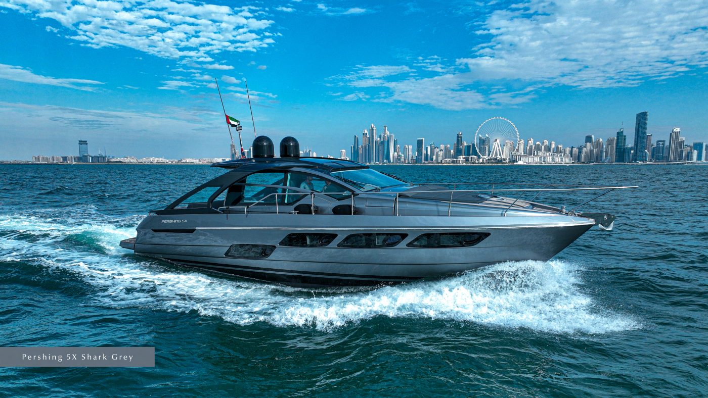 Pershing 5x Grau