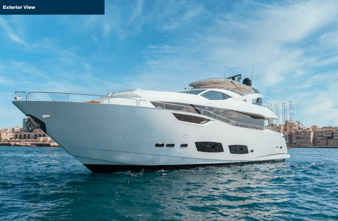 Sunseeker 95 NEUE KANTE