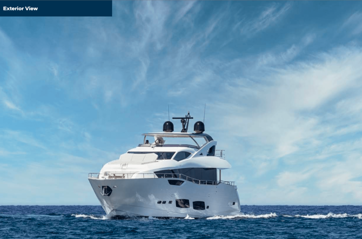 Sunseeker 95 NEUE KANTE