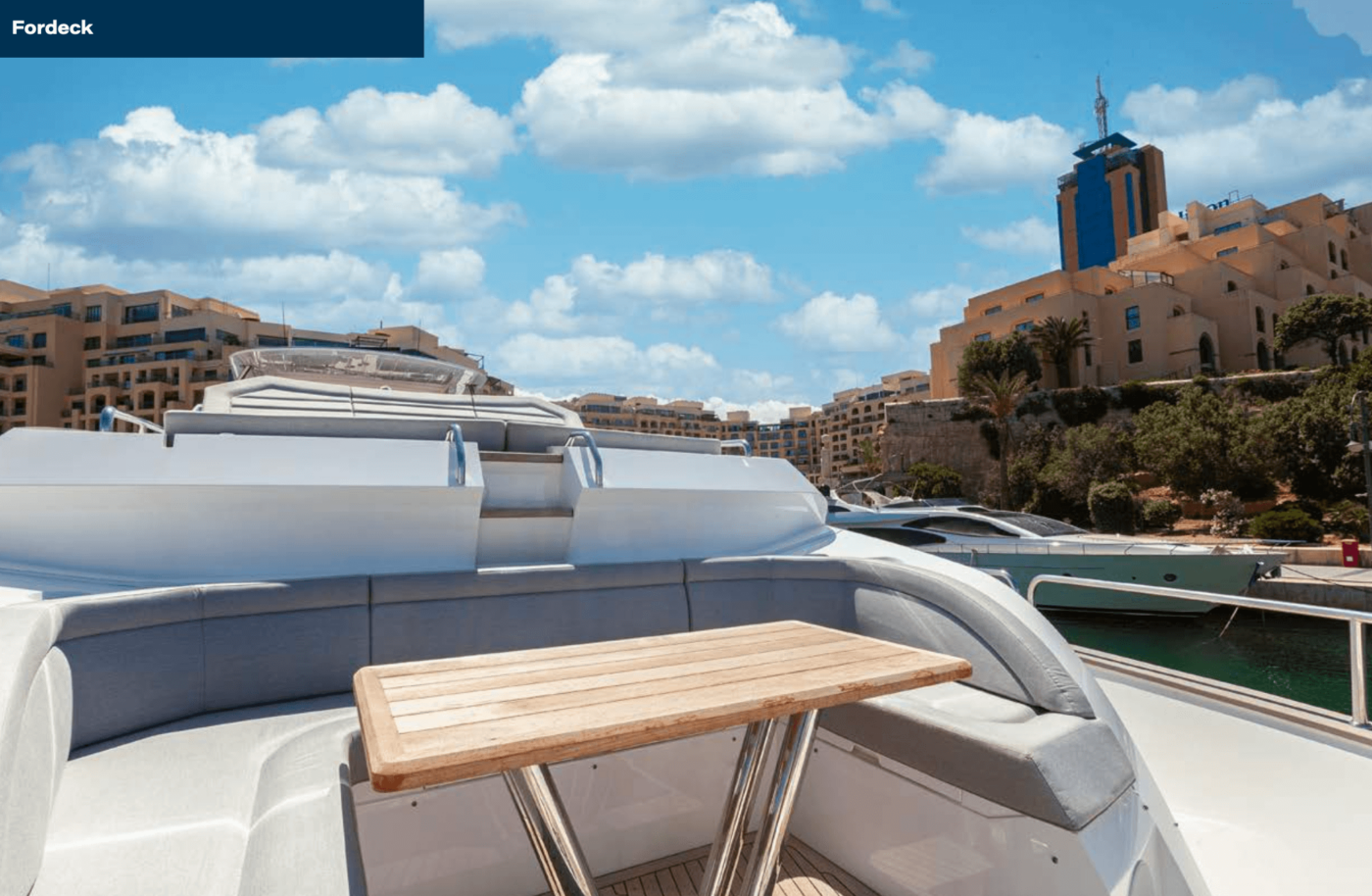 Sunseeker 95 NOUVEAU BORD