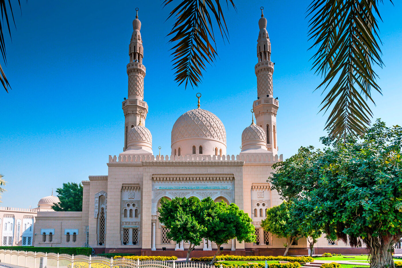 Die Jumeirah-Moschee in Dubai