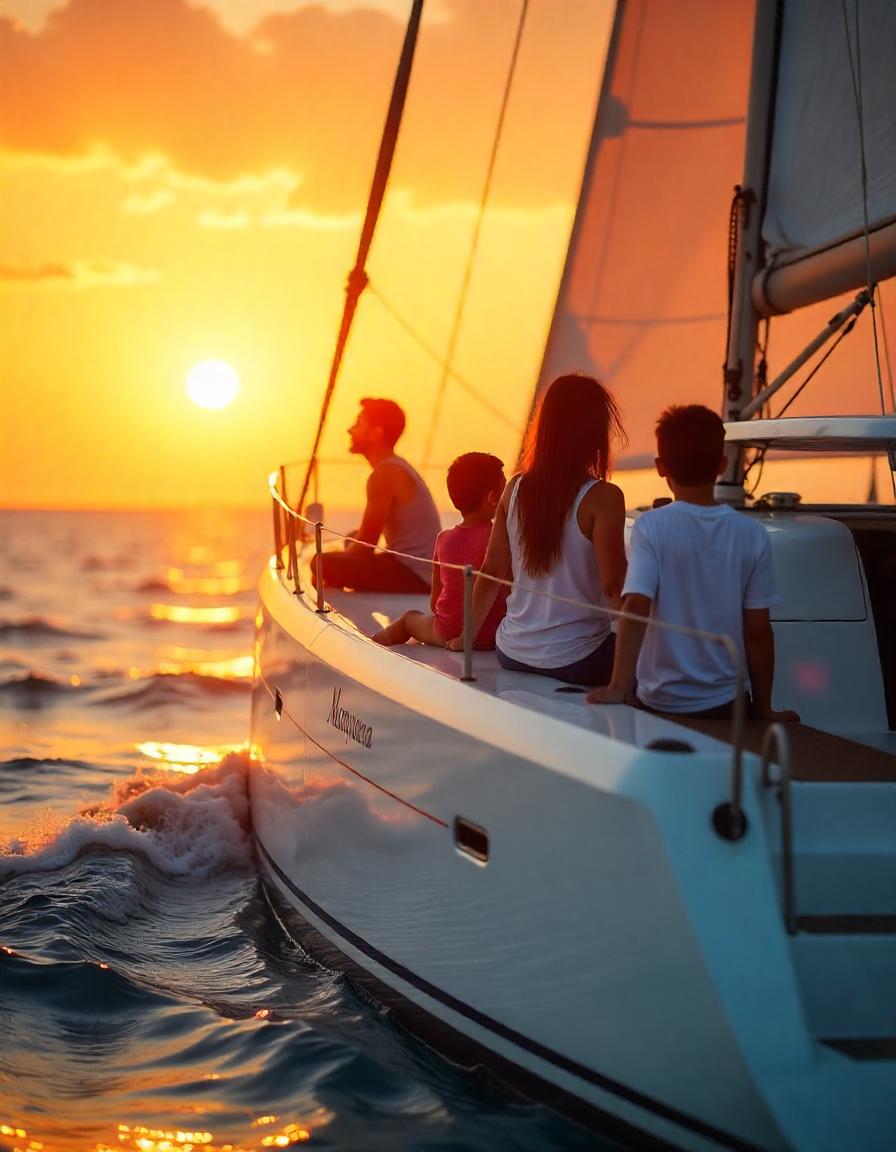 La vida en un yate: la Experiencia de una familia que vive en un catamarán